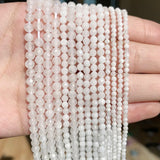 Natural Faceted Stone Beads for DIY Bracelet 15''
