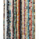 2/3/4mm Natural Stone Beads for Jewelry Making DIY Gift