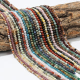 2/3/4mm Natural Stone Beads for Jewelry Making DIY Gift