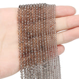 2 3 4mm Smoky Quartz Faceted Loose Beads 15 inches