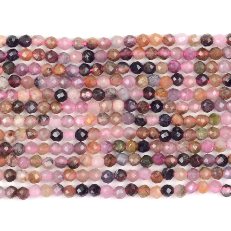 Natural Stone Waist Beads Faceted Amethysts Tourmaline Rose Quartzs Agates