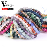 Natural Stone Waist Beads Faceted Amethysts Tourmaline Rose Quartzs Agates
