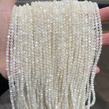 Natural Mother Of Pearl Shell Beads Round Shells Loose Beads for Jewelry Making