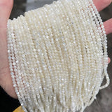 Natural Mother Of Pearl Shell Beads Round Shells Loose Beads for Jewelry Making