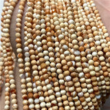3mm Faceted Quartz Stone Beads for Jewelry Making DIY
