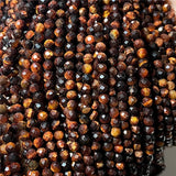 3mm Faceted Quartz Stone Beads for Jewelry Making DIY