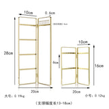 Metal Earrings Necklace Jewelry Organizer Stand