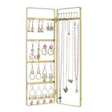 Metal Earrings Necklace Jewelry Organizer Stand