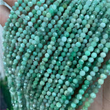 Sky River Beads Small Faceted Amazonite Stone Strand Loose Beads