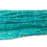 Sky River Beads Small Faceted Amazonite Stone Strand Loose Beads