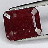 2.30ct Natural Ruby Emerald Cut Gemstone