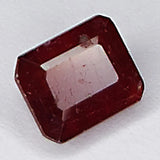 2.30ct Natural Ruby Emerald Cut Gemstone