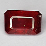 2.35ct Emerald Cut Ruby 8.5x5.5mm