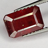 2.35ct Emerald Cut Ruby 8.5x5.5mm