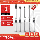 Tungsten Carbide Rotary Files Woodworking Milling Cutters - 10 Sets