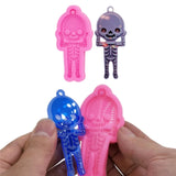 Skull Silicone Molds for DIY Jewelry Pendant Making