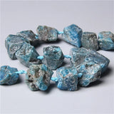 Natural Apatite Nugget Beads Unpolished Gem Stone 7-8pcs