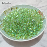 100g Bingsu Beads Czech Cylindrical Plastic Seed Beads for Jewelry DIY