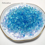 100g Bingsu Beads Czech Cylindrical Plastic Seed Beads for Jewelry DIY