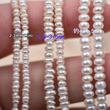 2-3mm Freshwater Pearl Loose Beads DIY Earrings Jewelry