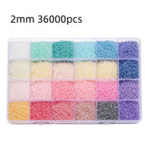 Mixed Colors Charm Czech Glass Seed Beads for DIY Jewelry Making