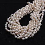2-3mm Natural Freshwater Pearl Rice Shape Pearl A for DIY Jewelry