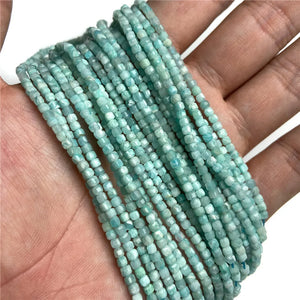 2-3mm Natural Quartz Stone Beads - 15''