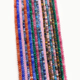 2~3mm Natural Stone Bead Charm Accessorie for DIY Jewelry Making