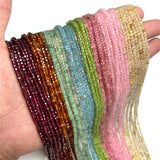 2-3mm Cube Natural Stone Beads Loose Square Spacer Crystals Quartzs Reiki DIY