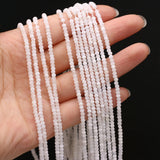 2/3mm Tiger Eye Garnet Faceted Beads for Jewelry Making