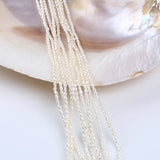 2-3mm Rice Freshwater Pearls Strand