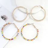 Seed Beads Kit Small Jewelry Beads Kit with Thread & Needle