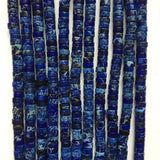 Lapis Sea Sediment Turquoise Gemstone Disc Beads 6MM for Bracelet Diy
