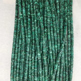 6MM Sea Sediment Turquoise Heishi Beads Chip Disk Gemstone