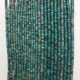 8MM Heishi Rondelle Turquoise Gemstone Beads for DIY Jewelry Making