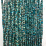 8MM Heishi Rondelle Turquoise Gemstone Beads for DIY Jewelry Making