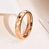 Tungsten Carbide Ring Set Men Women Wedding Band 2/4/6/8mm