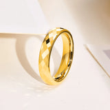 Tungsten Carbide Ring Set Men Women Wedding Band 2/4/6/8mm
