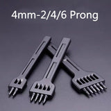 Leather Round Row Punching Tool 4/5/6mm Hole Punches