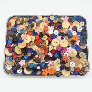 Coconut Wood Button Eco-friendly 4 Holes for Scrapbooking Clothing Sewing
