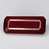 2.40ct Ruby Emerald Cut Loose Gemstone