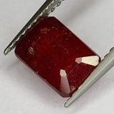 2.40ct Ruby Emerald Cut 7x5mm Loose Gemstone