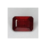 2.40ct Ruby Emerald Cut 8x5mm Loose Gemstone