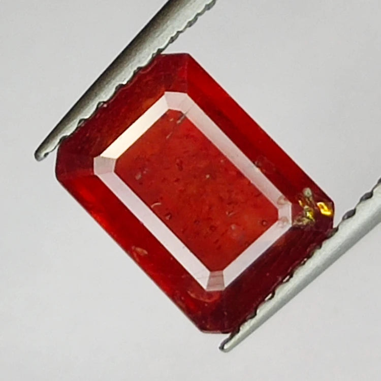 2.40ct Ruby Emerald Cut 8x6mm Loose Gemstone
