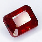 2.45ct Ruby Emerald Cut Loose Gemstone