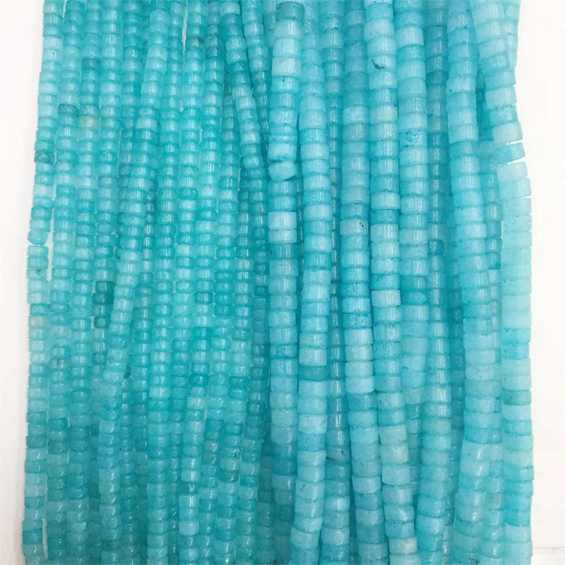 Amazonite Gemstone Heishi Beads for Jewelry Making DIY