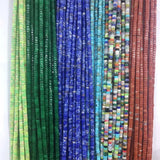 2*4MM Heishi Gemstone Chip Beads for DIY Jewelry Making