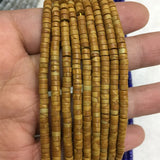 2*4MM Heishi Gemstone Chip Beads for DIY Jewelry Making