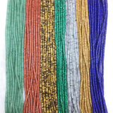 2*4MM Heishi Gemstone Chip Beads for DIY Jewelry Making
