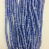 2*4MM Purple Agate Amethyst Green Malachite Disc Heishi Stone Beads